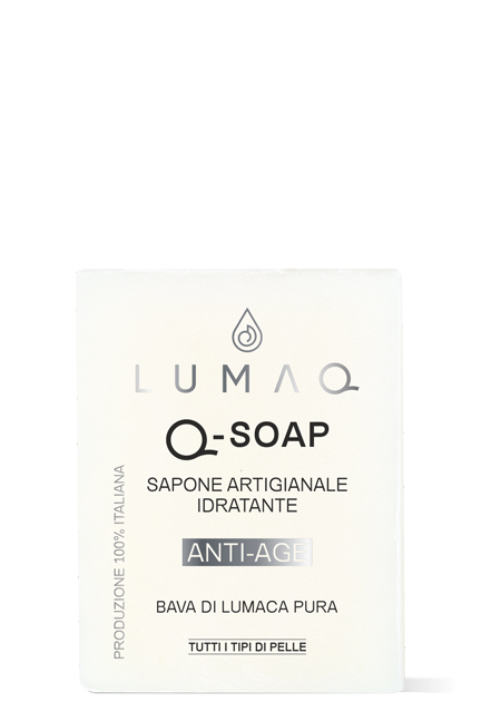 Sapone solido artigianale con il 20% di bava di Lumaca